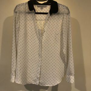 LC star collar blouse